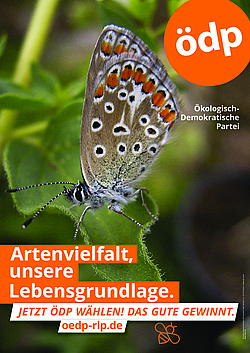 Wahlplakat Artenvielfalt Wahlplakat Artenvielfalt
